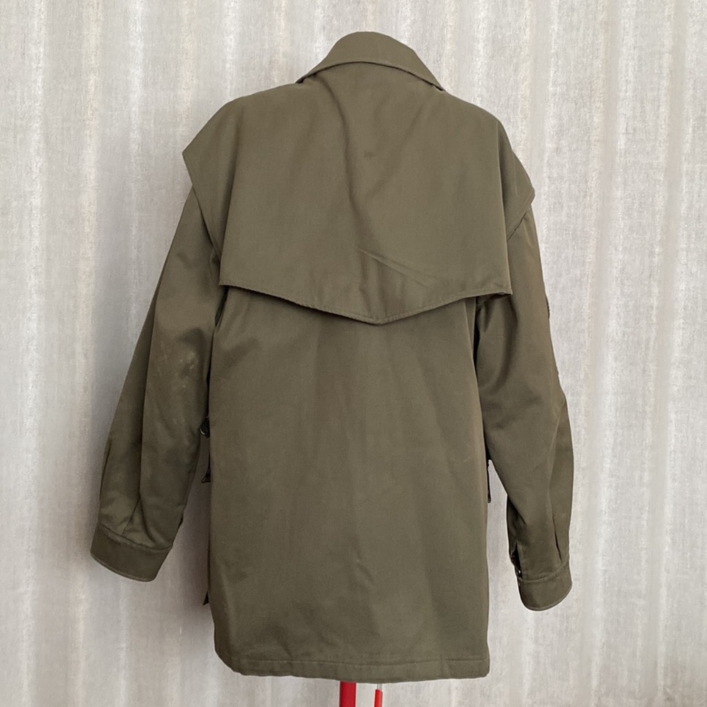 Burberry Olive Utility Jacket - Picture 2 of 11